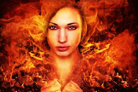 Queen Of Flames By Brownzworx On Deviantart Fire Art Flame Art Art