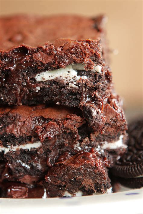 Oreo Fudge Brownies Super Fudgy Brownie Recipe Using Brownie Mix