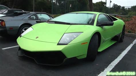 Green Lamborghini Murcielago Lp670 4 Sv Youtube