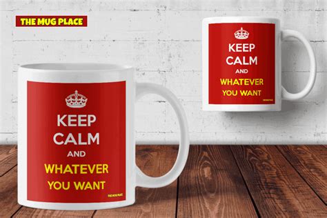 Keep Calm Custom Mug The Mug Place