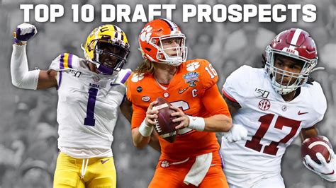 Top 10 Nfl Draft Prospects Youtube