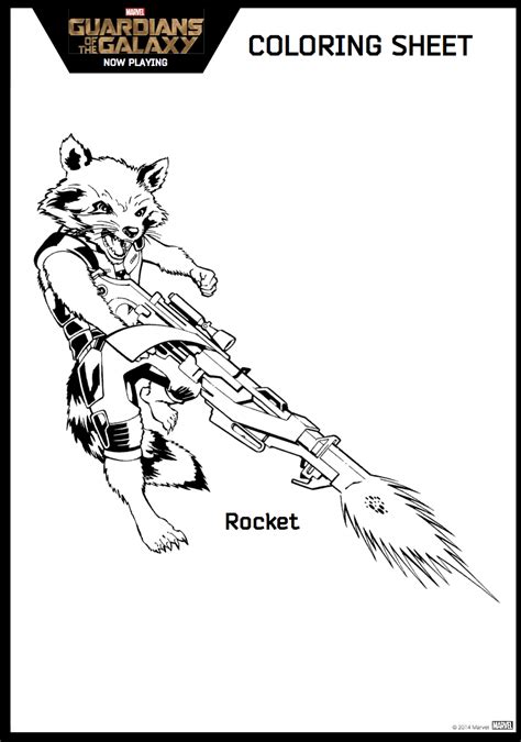 Find your favorite coloring page on hellokids! Guardians of the Galaxy coloring sheet 8 - Hispana Global