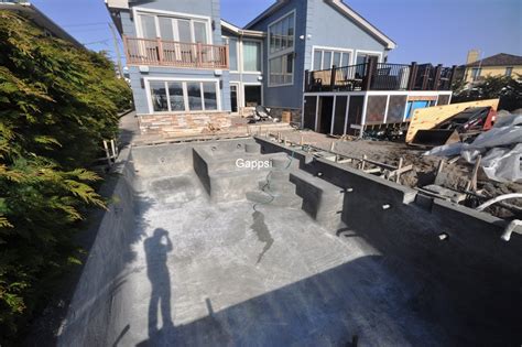 Gunite Swimming Pool New Backyard Design Merrick Ny Traditional