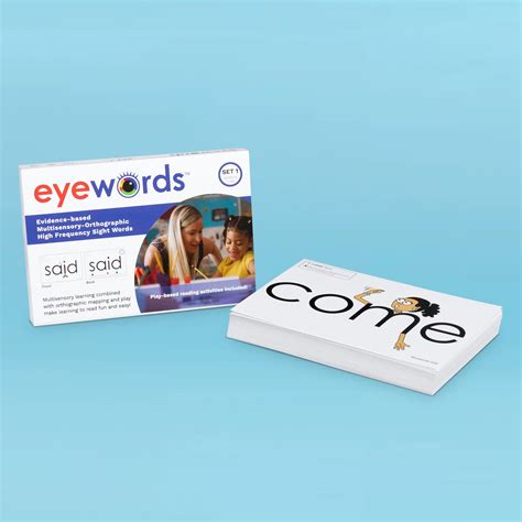 Multisensory Orthographic High Frequency Sight Word Teaching Cards Se