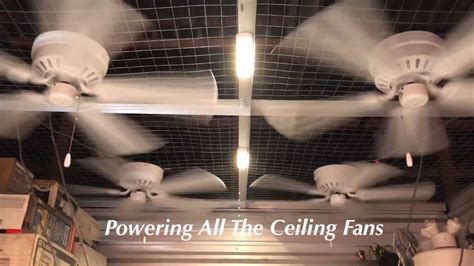 Fan Collection Moving Vlog 15 Powering All The Ceiling Fans Youtube