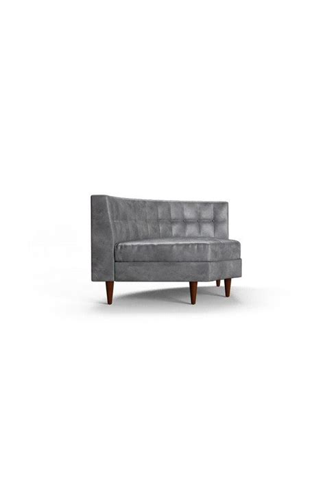 Style and wind up with resolution 979px x 569px. Korver Leather Round Corner Chair #RoundChair | Round ...