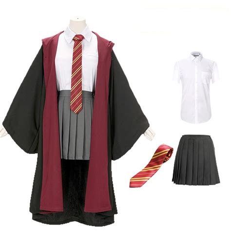 harry potter hogwarts gryffindor slytherin ravenclaw hufflepuff wizard witch robe uniform