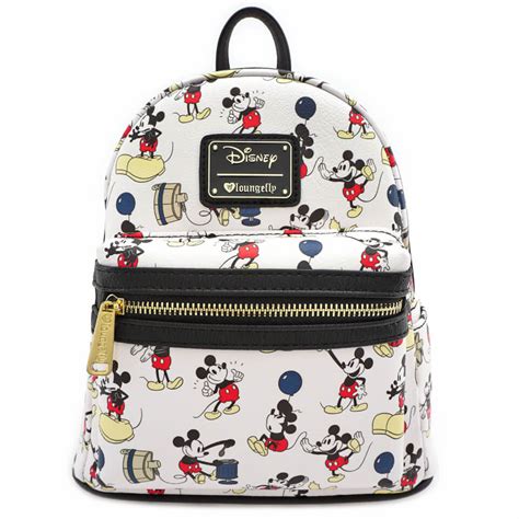 Disney mickey mouse kingdom hearts mini backpack. Loungefly Disney Mickey Mouse Mickey Poses Aop Mini ...