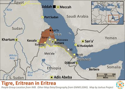Eritrea is located in eastern africa. Map of Tigre, Eritrean in Eritrea | Map, Tigre, Africa