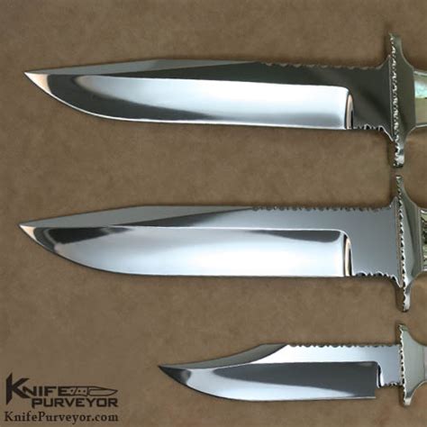 Bill Johnson Custom Knives Presentation Bowies Knife Purveyor