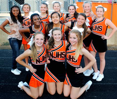 Junior High School Cheerleaders