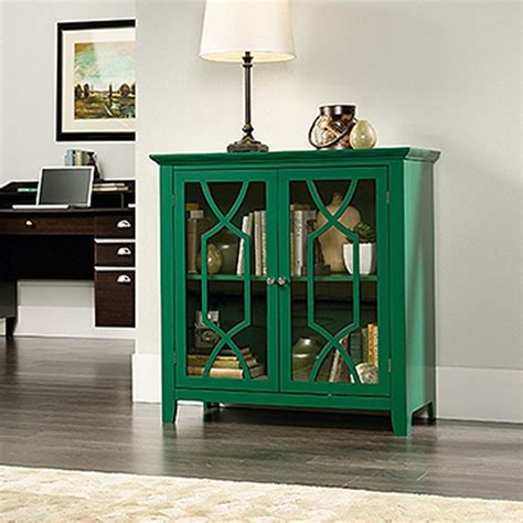 Maybe you would like to learn more about one of these? SAUDER Shoal Creek Green Accent Storage Cabinet-420127 ...