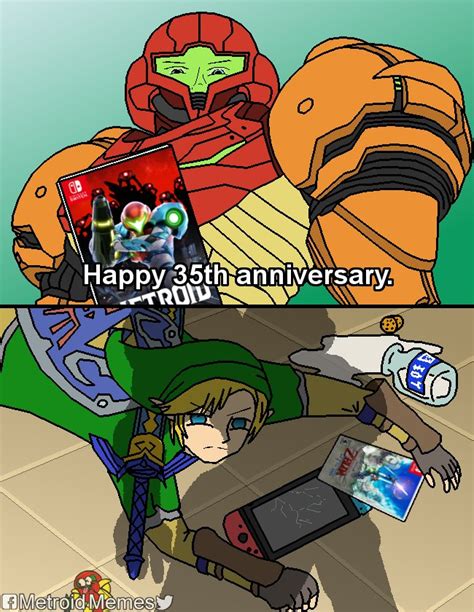 Metroid Memes On Twitter Happy 35th Anniversary Metroid Ttxrfwkmyx Twitter