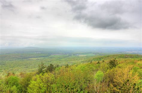 View Of Mountain Summit At Rib Mountain State Park Wisconsin Image