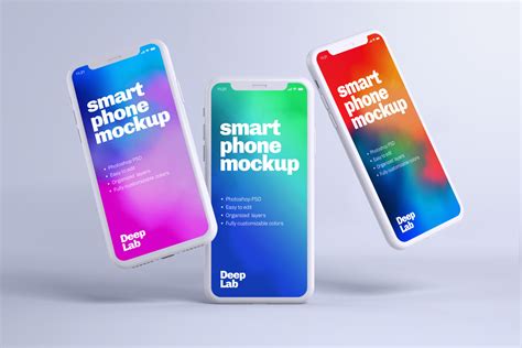 5642 Iphone 11 Pro Clay Mockup Psd File