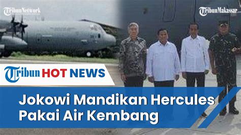 Momen Presiden Jokowi Dan Prabowo Subianto Jadi Pilot Dan Co Pilot Di