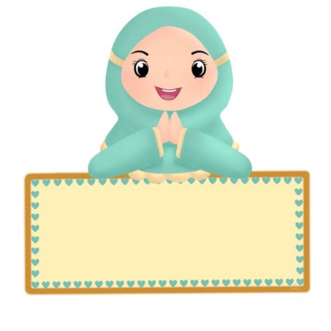 Cute name tag white transparent cute name tag with ornament