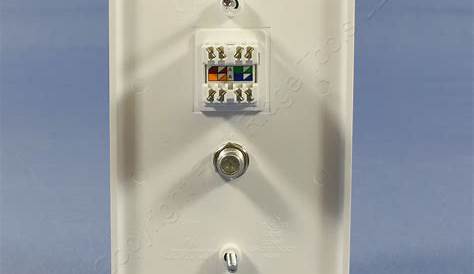 Wiring Cat5 Wall Plate