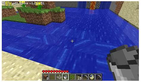 what all stop water in minecraft