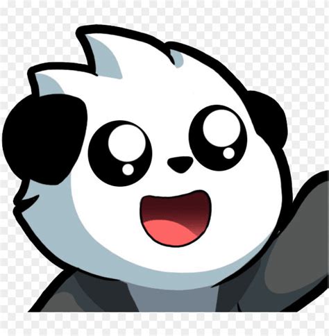 Andapoint Discord Emoji Panda Emote Discord  Png Transparent With