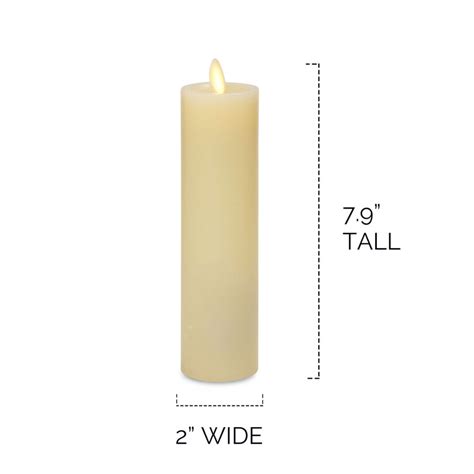 Luminara Unscented Pillar Candle And Reviews Wayfair
