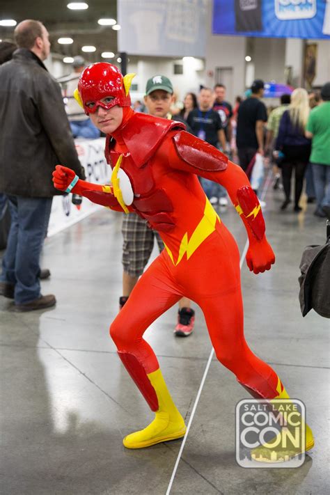 The Flash Cosplay At Salt Lake Comic Con 2014 Justice League Costumes Superhero Cosplay