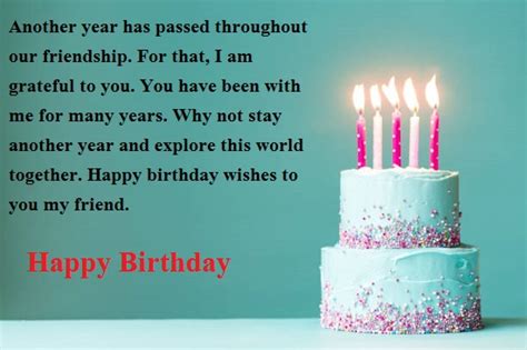 Happy Birthday Wishes Sms For Friend