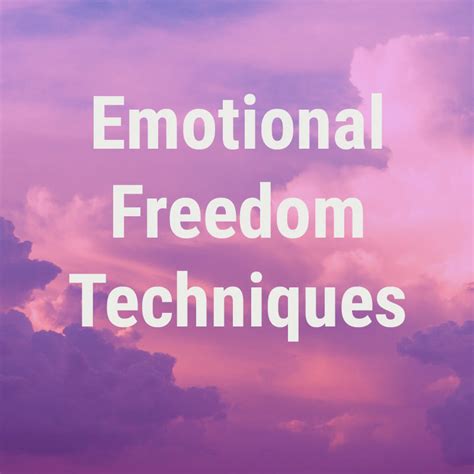 Emotional Freedom Techniques Mapping The Field Of Subtle Energy