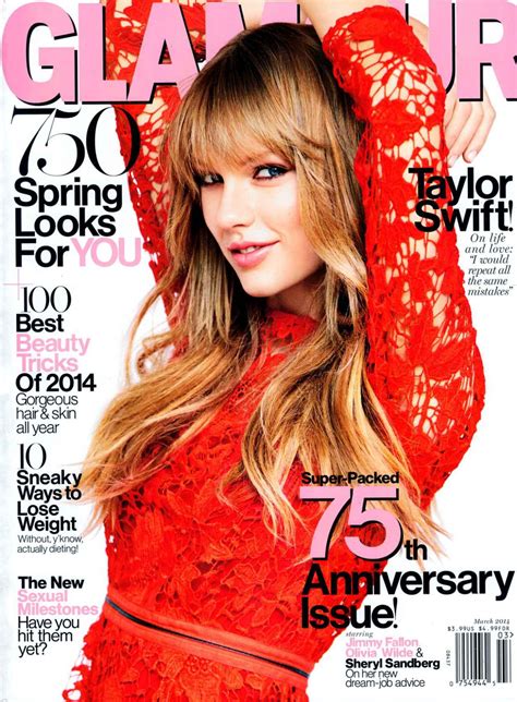 Taylor Swift Glamour Magazine March Issue Celebsla Com