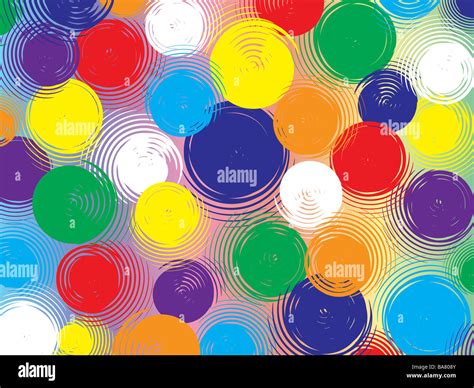 Abstract Rainbow Circle Background Vector Stock Photo Alamy