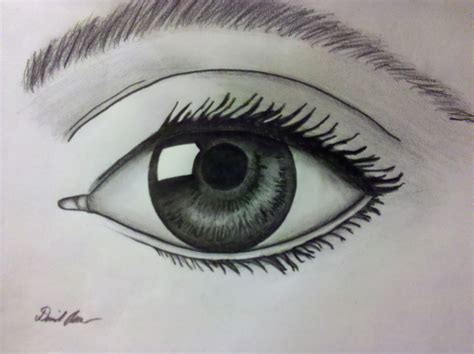 Girl Crying Pencil Drawing Of A Eye Chainimage