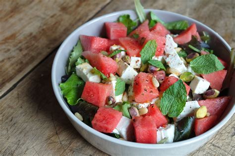 La recette de ma Salade pastèque feta grecque ElleMixe