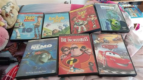 My THX Certified Pixar Animation Studios DVD Collection YouTube