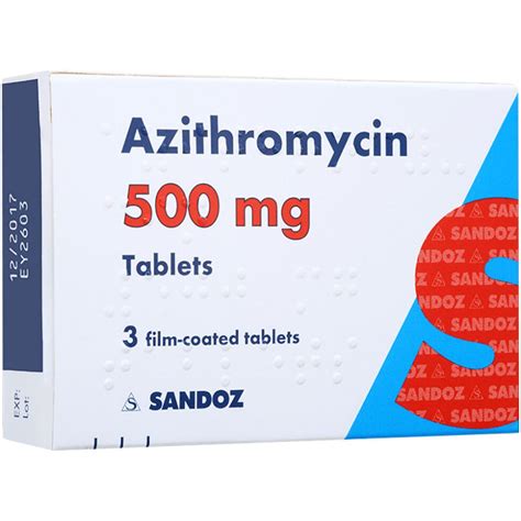 Azithromycin 500mg X 3 Pack Elite Direct Pharma