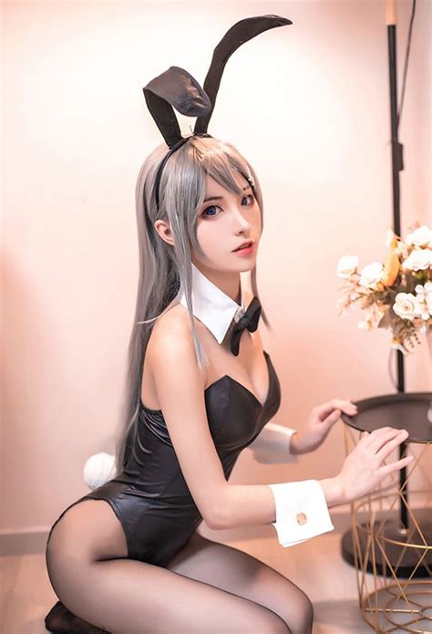rascal does not dream of bunny girl senpai sakurajima mai bunny girl cosplay costume cute