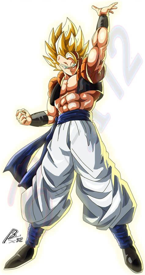 Dargoart Drawing Of Gogeta How To Draw Gogeta ゴジータ Youtube This