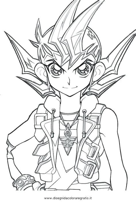 Seto Kaiba From Yu Gi Oh Coloring Page Free Printable Coloring Pages