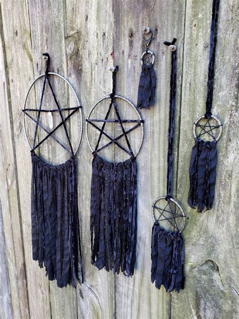 Pentagram Wall Hanging Pentacle Wicca Pagan Witchy Home Etsy