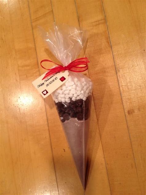 Set Of 10 Valentines Day Hot Chocolate Cone With Etsy Chocolate