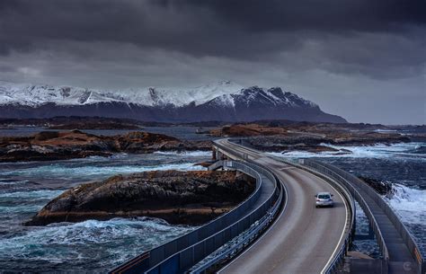 The world is gray and getting quickly grayer as more and more things die off. The Curving Atlantic Ocean Road - Norway - World for Travel