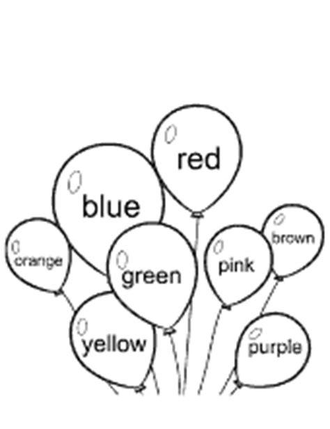 learn english coloring sheets