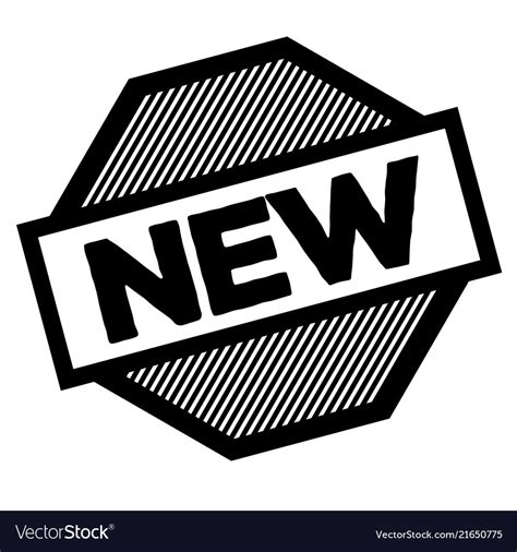 New Black Stamp Royalty Free Vector Image Vectorstock