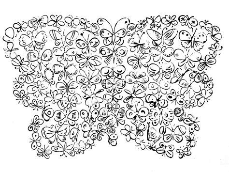 Today we're going to explore a pop art for kids project inspired by andy warhol. Butterflies warhol | Masterpieces - Coloring pages for ...