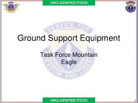 Ground Support Equipment