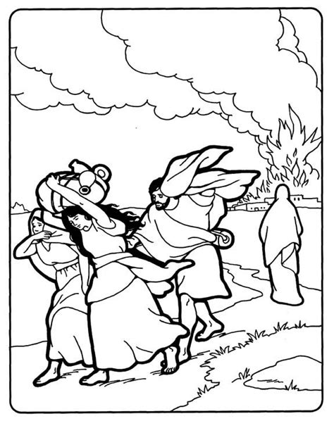 It's at this time, that we find melchizedek speaking a blessing unto abram: Para colorear (Destrucción de Sodoma y Gomorra, Esposa de ...