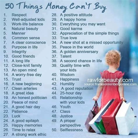 50 Things Money Cant Buy Pictures Photos And Images For Facebook