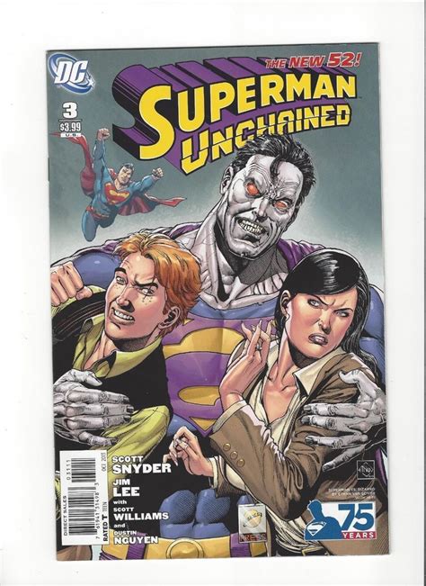Superman Unchained 3 Dc Comics New 52 Bizarro Nmm Creepy Comics