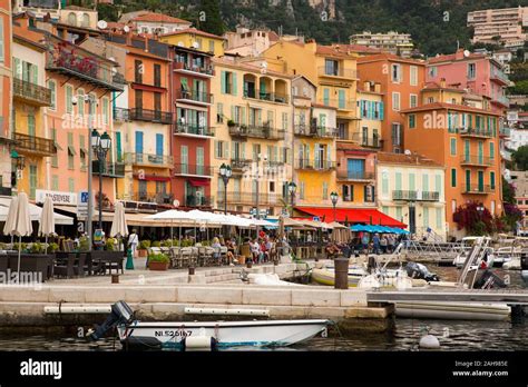 The Idyllic French Riviera Town Of Villefranche Sur Mer Is A Popular