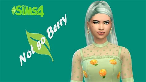 Lets Play The Sims 4 Not So Berry Challenge Mint Ep 1 Youtube