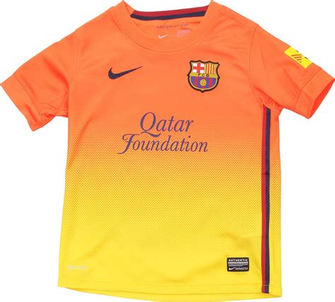 Nike Fc Barcelona Away Shirt 201213 Childrens Size Uk